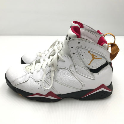 【中古品】【メンズ】 NIKE ナイキ CU9307-106 AIR JORDAN 7 RETRO エアジョーダン 7 レトロ スニーカー 160-240925-na-10-tag サイズ：US 9.5 27.5cm カラー：WHITE/BLACK-CARDINAL RED 万代Net店