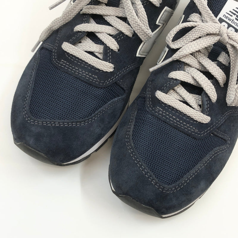 【中古品】【メンズ】 NEW BALANCE ニューバランス CM996NV2 996 スニーカー シューズ 靴 162-260726-hn-04-fur サイズ：27.0cm US9 カラー：ネイビー/ベージュ/グレー 万代Net店