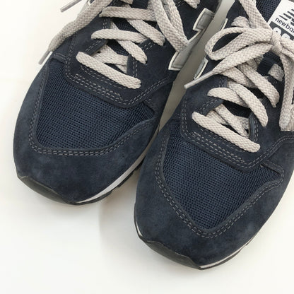 【中古品】【メンズ】 NEW BALANCE ニューバランス CM996NV2 996 スニーカー シューズ 靴 162-260726-hn-04-fur サイズ：27.0cm US9 カラー：ネイビー/ベージュ/グレー 万代Net店