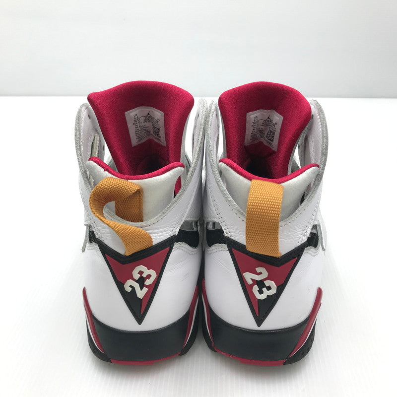 【中古品】【メンズ】 NIKE ナイキ CU9307-106 AIR JORDAN 7 RETRO エアジョーダン 7 レトロ スニーカー 160-240925-na-10-tag サイズ：US 9.5 27.5cm カラー：WHITE/BLACK-CARDINAL RED 万代Net店