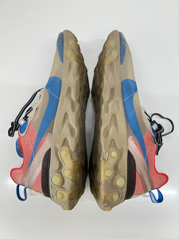 【中古品】【メンズ】 NIKE ナイキ × UNDERCOVER アンダーカバー 別注 コラボ REACT ELEMENT 87 BQ2718-200 リアクトエレメント87 スニーカー 靴 160-260824-YS-03-hon サイズ：29 カラー："UNDERCOVER" LT BEIGE CHALK/SIGNAL BLUE 万代Net店