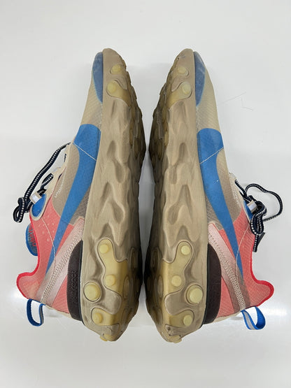 【中古品】【メンズ】 NIKE ナイキ × UNDERCOVER アンダーカバー 別注 コラボ REACT ELEMENT 87 BQ2718-200 リアクトエレメント87 スニーカー 靴 160-260824-YS-03-hon サイズ：29 カラー："UNDERCOVER" LT BEIGE CHALK/SIGNAL BLUE 万代Net店