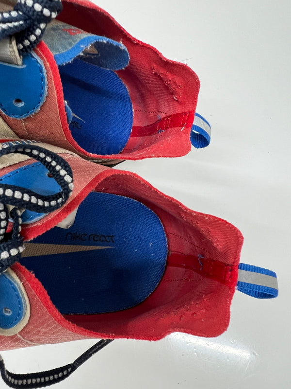 【中古品】【メンズ】 NIKE ナイキ × UNDERCOVER アンダーカバー 別注 コラボ REACT ELEMENT 87 BQ2718-200 リアクトエレメント87 スニーカー 靴 160-260824-YS-03-hon サイズ：29 カラー："UNDERCOVER" LT BEIGE CHALK/SIGNAL BLUE 万代Net店