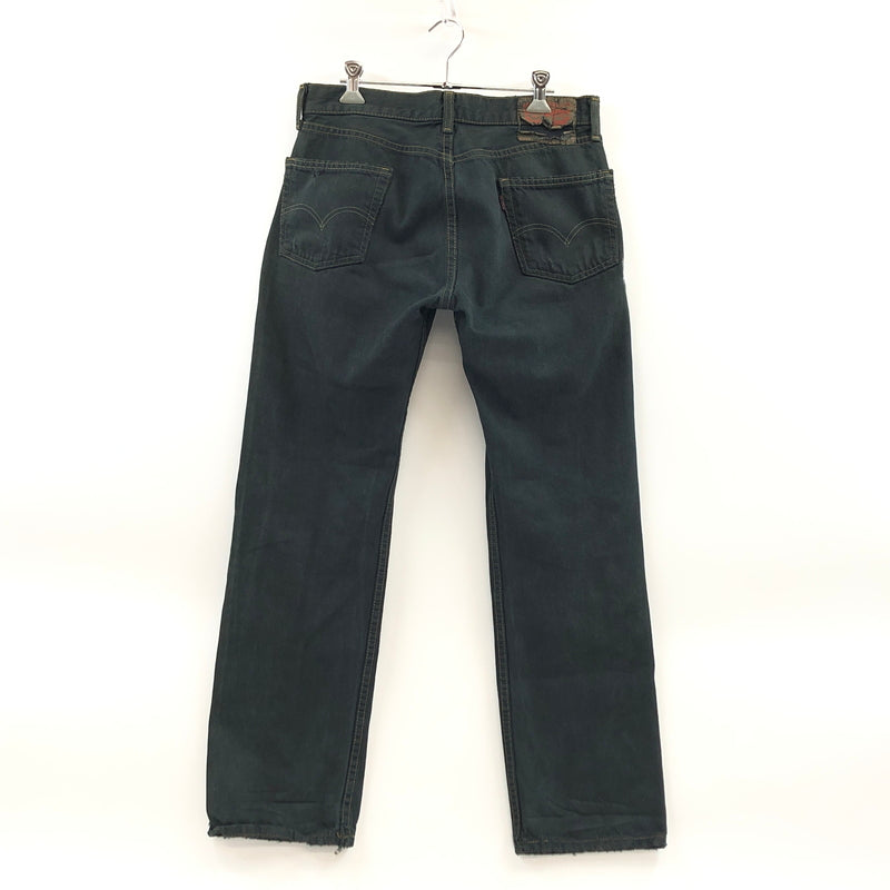【現状渡し品】【メンズ】 LEVI'S リーバイス BLACK DENIM PANTS 00505-4891 刻印4002 12年製 メキシコ製 ブラックデニムパンツ ボトムス 158-260726-hn-05-fur サイズ：30×30 カラー：ブラック 万代Net店
