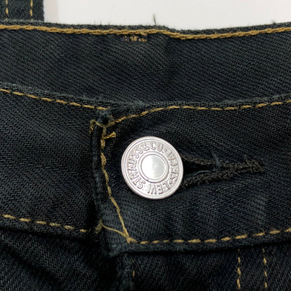 【現状渡し品】【メンズ】 LEVI'S リーバイス BLACK DENIM PANTS 00505-4891 刻印4002 12年製 メキシコ製 ブラックデニムパンツ ボトムス 158-260726-hn-05-fur サイズ：30×30 カラー：ブラック 万代Net店