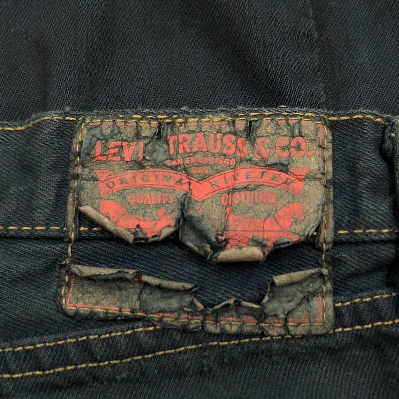 【現状渡し品】【メンズ】 LEVI'S リーバイス BLACK DENIM PANTS 00505-4891 刻印4002 12年製 メキシコ製 ブラックデニムパンツ ボトムス 158-260726-hn-05-fur サイズ：30×30 カラー：ブラック 万代Net店