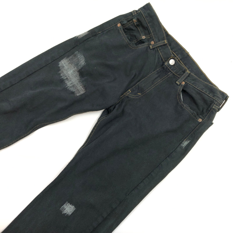 【現状渡し品】【メンズ】 LEVI'S リーバイス BLACK DENIM PANTS 00505-4891 刻印4002 12年製 メキシコ製 ブラックデニムパンツ ボトムス 158-260726-hn-05-fur サイズ：30×30 カラー：ブラック 万代Net店