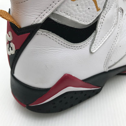 【中古品】【メンズ】 NIKE ナイキ CU9307-106 AIR JORDAN 7 RETRO エアジョーダン 7 レトロ スニーカー 160-240925-na-10-tag サイズ：US 9.5 27.5cm カラー：WHITE/BLACK-CARDINAL RED 万代Net店