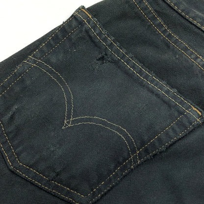 【現状渡し品】【メンズ】 LEVI'S リーバイス BLACK DENIM PANTS 00505-4891 刻印4002 12年製 メキシコ製 ブラックデニムパンツ ボトムス 158-260726-hn-05-fur サイズ：30×30 カラー：ブラック 万代Net店
