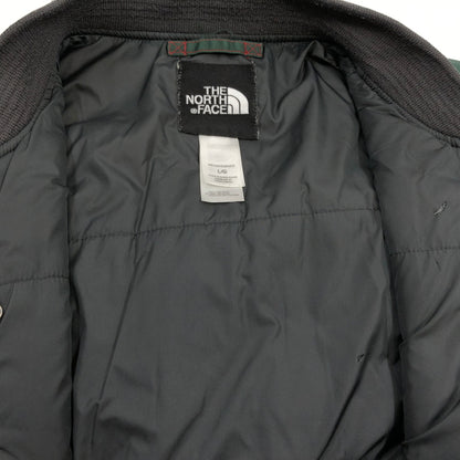 【ジャンク品】【メンズ】 THE NORTH FACE ザ・ノースフェイス MA-1 JACKET ボンバージャケット ミリタリー アウター 144-261019-hn-03-fur サイズ：L カラー：グリーン系 万代Net店