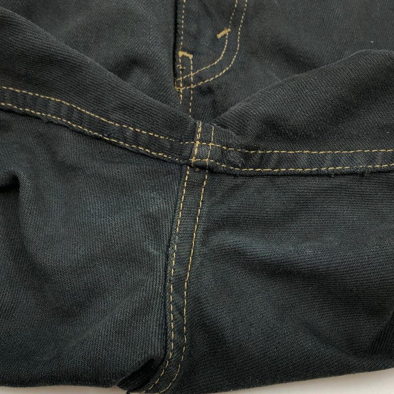 【現状渡し品】【メンズ】 LEVI'S リーバイス BLACK DENIM PANTS 00505-4891 刻印4002 12年製 メキシコ製 ブラックデニムパンツ ボトムス 158-260726-hn-05-fur サイズ：30×30 カラー：ブラック 万代Net店