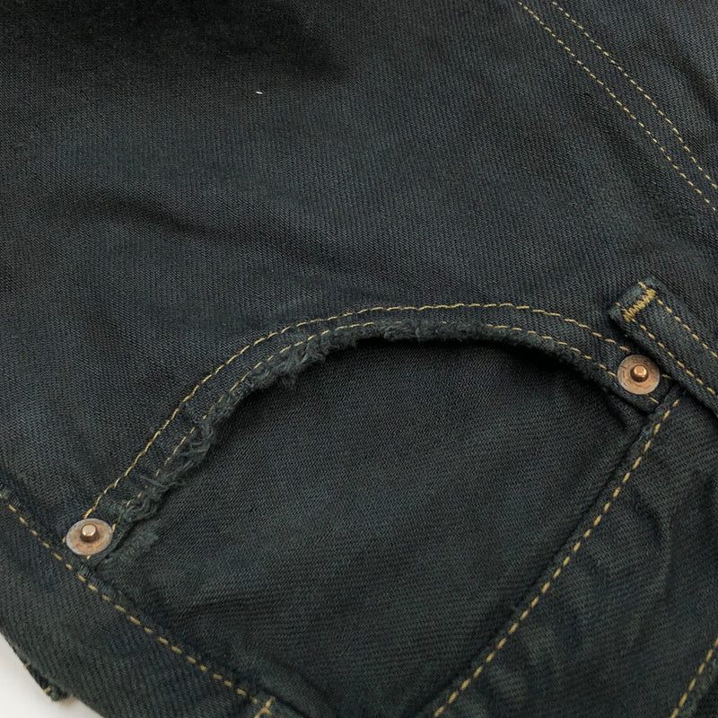【現状渡し品】【メンズ】 LEVI'S リーバイス BLACK DENIM PANTS 00505-4891 刻印4002 12年製 メキシコ製 ブラックデニムパンツ ボトムス 158-260726-hn-05-fur サイズ：30×30 カラー：ブラック 万代Net店