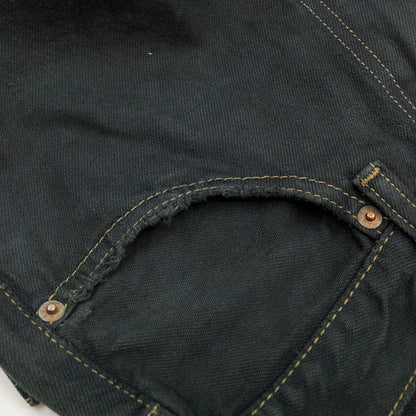 【現状渡し品】【メンズ】 LEVI'S リーバイス BLACK DENIM PANTS 00505-4891 刻印4002 12年製 メキシコ製 ブラックデニムパンツ ボトムス 158-260726-hn-05-fur サイズ：30×30 カラー：ブラック 万代Net店