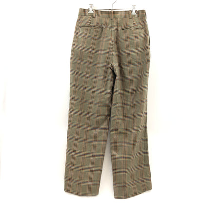 【中古品】【メンズ】 J.PRESS ジェイプレス CHECK SLACKS PANTS チェックスラックスパンツ ボトムス 157-260726-hn-06-fur サイズ：79 カラー：ブラウン系 万代Net店