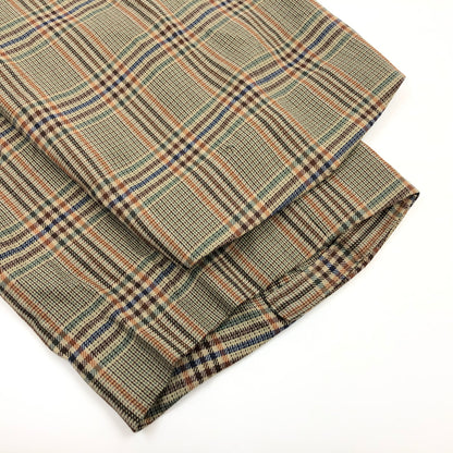 【中古品】【メンズ】 J.PRESS ジェイプレス CHECK SLACKS PANTS チェックスラックスパンツ ボトムス 157-260726-hn-06-fur サイズ：79 カラー：ブラウン系 万代Net店