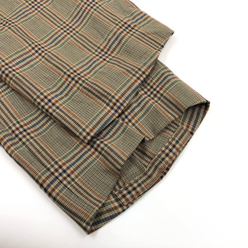【中古品】【メンズ】 J.PRESS ジェイプレス CHECK SLACKS PANTS チェックスラックスパンツ ボトムス 157-260726-hn-06-fur サイズ：79 カラー：ブラウン系 万代Net店