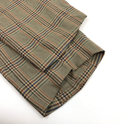 【中古品】【メンズ】 J.PRESS ジェイプレス CHECK SLACKS PANTS チェックスラックスパンツ ボトムス 157-260726-hn-06-fur サイズ：79 カラー：ブラウン系 万代Net店