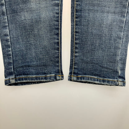 【中古品】【メンズ】 RETRO ENGINE ペンキペイントデニム 158-260506-SS-01-iwa サイズ：L カラー：ブルー 万代Net店