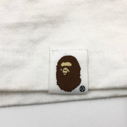 【中古品】【レディース】 A BATHING APE アベイシングエイプ CAMO PRINT S/S TEE 001TEL802013L カモプリント 半袖Tシャツ トップス 170-260726-hn-07-fur サイズ：S カラー：ホワイト 万代Net店