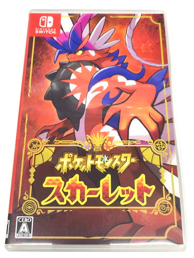 【中古品】 ポケットモンスター スカーレット -Switch 029-260612-ta-02-fur 万代Net店