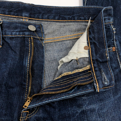 【現状渡し品】【メンズ】 THE FLAT HEAD ザフラットヘッド DENIM PANTS 3007 デニムパンツ ボトムス 156-260726-hn-08-fur サイズ：33 カラー：インディゴ 万代Net店