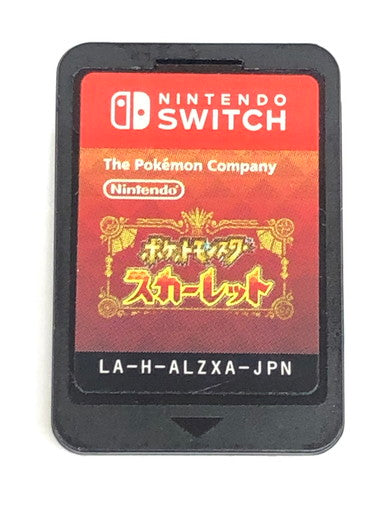 【中古品】 ポケットモンスター スカーレット -Switch 029-260612-ta-02-fur 万代Net店