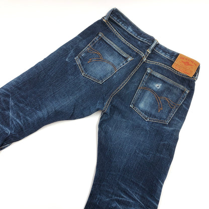 【現状渡し品】【メンズ】 THE FLAT HEAD ザフラットヘッド DENIM PANTS 3007 デニムパンツ ボトムス 156-260726-hn-08-fur サイズ：33 カラー：インディゴ 万代Net店