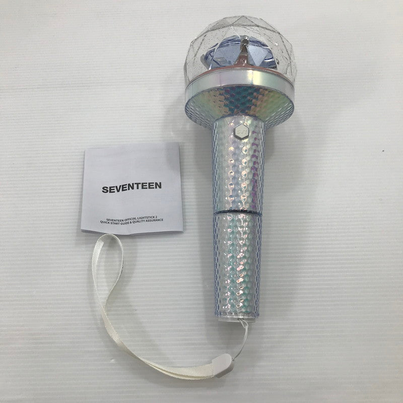 【中古品】 SEVENTEEN OFFICIAL LIGHT STICK VER.2 ペンライト 084-260507-ti-08-tag 万代Net店