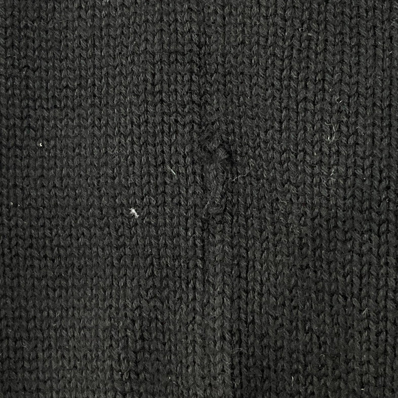 【中古品】【メンズ】 CALVIN KLEIN JEANS カルバンクラインジーンズ VERTICAL INSTITUTION ニットセーター 147-260506-SS-03-iwa サイズ：L カラー：ブラック 万代Net店
