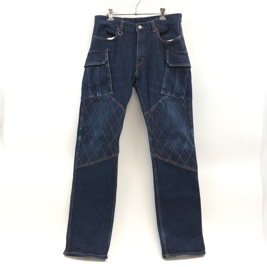 【中古品】【メンズ】 KOJIMA GENES 児島ジーンズ DOUBLE－KNEE DENIM PANTS ダブルニー デニムパンツ ボトムス 156-260726-hn-10-fur サイズ：34 カラー：インディゴ 万代Net店