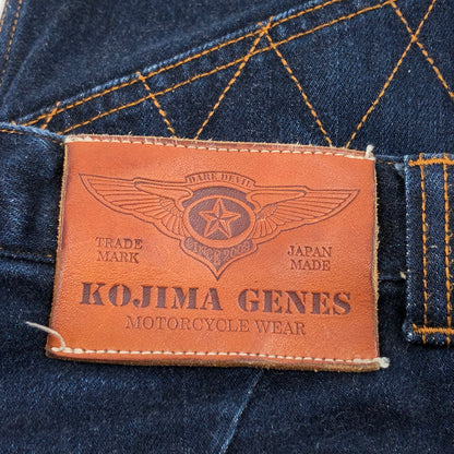 【中古品】【メンズ】 KOJIMA GENES 児島ジーンズ DOUBLE－KNEE DENIM PANTS ダブルニー デニムパンツ ボトムス 156-260726-hn-10-fur サイズ：34 カラー：インディゴ 万代Net店