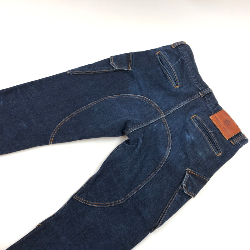 【中古品】【メンズ】 KOJIMA GENES 児島ジーンズ DOUBLE－KNEE DENIM PANTS ダブルニー デニムパンツ ボトムス 156-260726-hn-10-fur サイズ：34 カラー：インディゴ 万代Net店