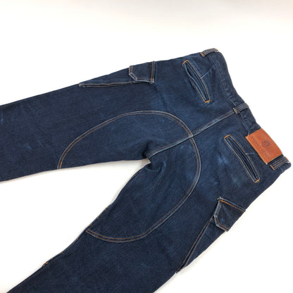 【中古品】【メンズ】 KOJIMA GENES 児島ジーンズ DOUBLE－KNEE DENIM PANTS ダブルニー デニムパンツ ボトムス 156-260726-hn-10-fur サイズ：34 カラー：インディゴ 万代Net店