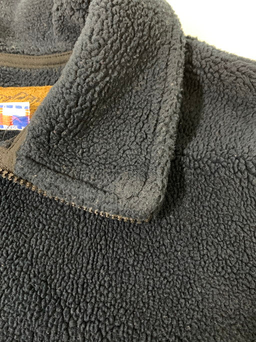 【中古品】【メンズ】  BEAR RIDGE FULL ZIP FLEECE JACKET フルジップフリースジャケット アウター USA製 146-250125-yn-17-min サイズ：2X カラー：ネイビー 万代Net店