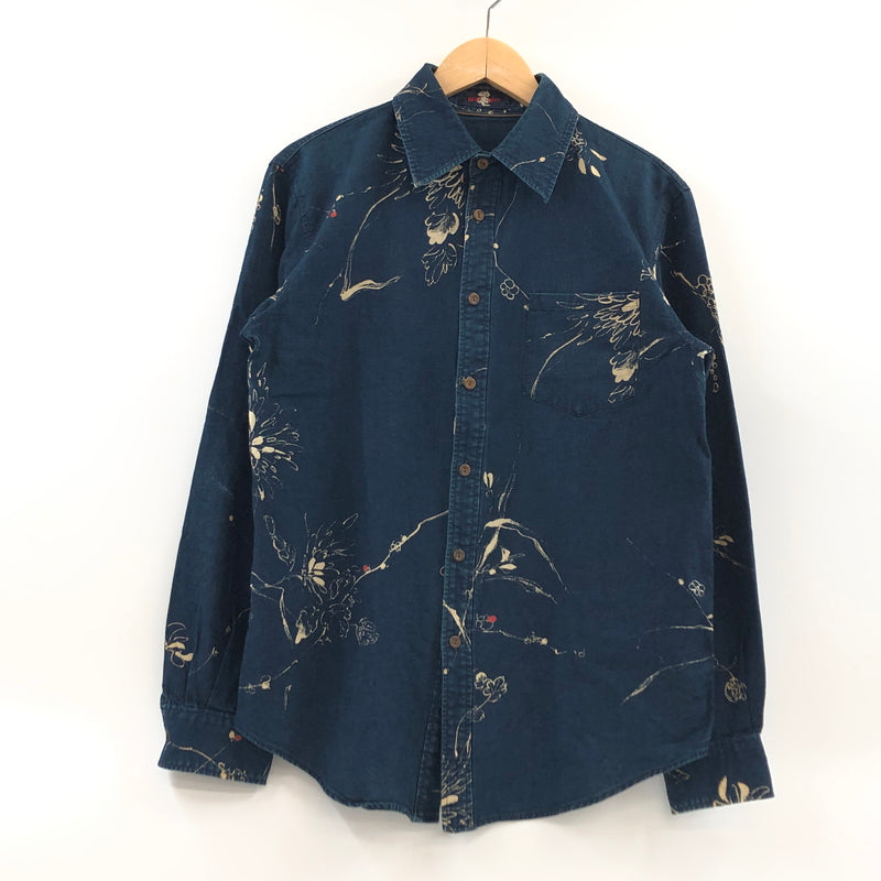 【中古品】【レディース】 PAL'LAS PALACE パラスパレス L/S SHIRT インディゴ染め 長袖シャツ カジュアルシャツ トップス 170-260727-hn-01-fur サイズ：4 カラー：インディゴ 万代Net店