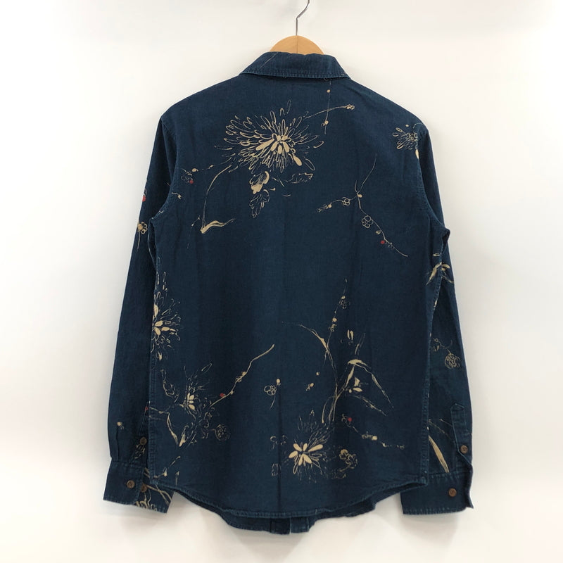 【中古品】【レディース】 PAL'LAS PALACE パラスパレス L/S SHIRT インディゴ染め 長袖シャツ カジュアルシャツ トップス 170-260727-hn-01-fur サイズ：4 カラー：インディゴ 万代Net店