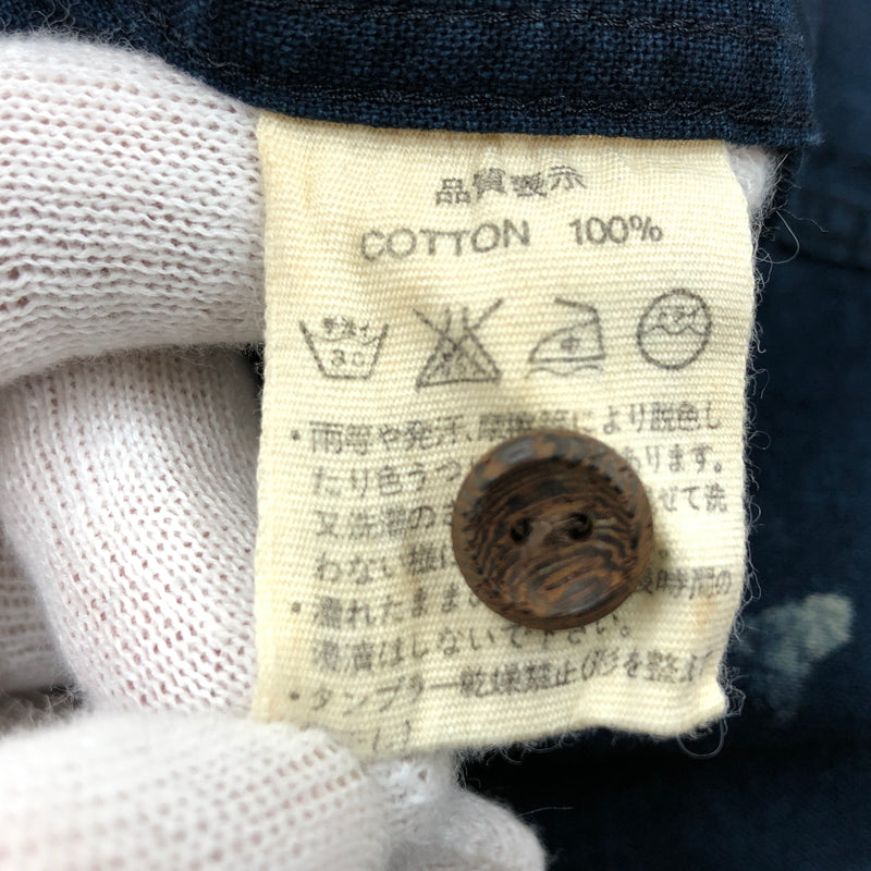 【中古品】【レディース】 PAL'LAS PALACE パラスパレス L/S SHIRT インディゴ染め 長袖シャツ カジュアルシャツ トップス 170-260727-hn-01-fur サイズ：4 カラー：インディゴ 万代Net店