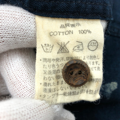 【中古品】【レディース】 PAL'LAS PALACE パラスパレス L/S SHIRT インディゴ染め 長袖シャツ カジュアルシャツ トップス 170-260727-hn-01-fur サイズ：4 カラー：インディゴ 万代Net店