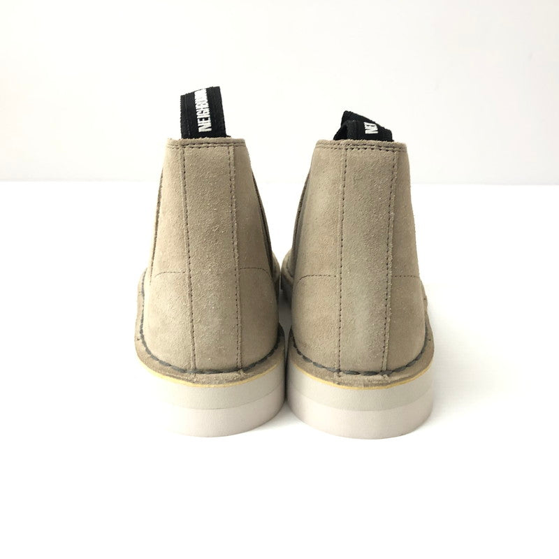 【中古品】【メンズ】  NEIGHBORHOOD×CLARKS 24SS DESERT BOOT ネイバーフッド×クラークス  デザートブーツ "ベージュ" ハイカットブーツ 164-240809-si-15-tei サイズ：25.5cm カラー：ベージュ 万代Net店