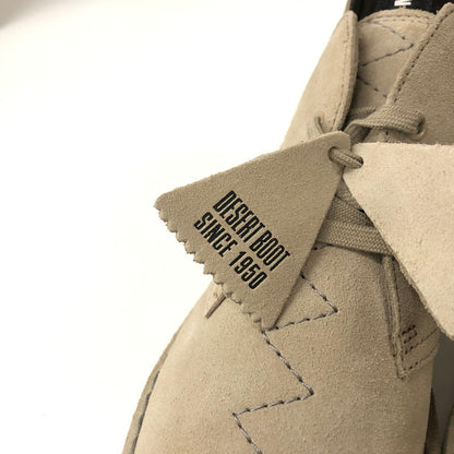 【中古品】【メンズ】  NEIGHBORHOOD×CLARKS 24SS DESERT BOOT ネイバーフッド×クラークス  デザートブーツ "ベージュ" ハイカットブーツ 164-240809-si-15-tei サイズ：25.5cm カラー：ベージュ 万代Net店