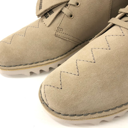 【中古品】【メンズ】  NEIGHBORHOOD×CLARKS 24SS DESERT BOOT ネイバーフッド×クラークス  デザートブーツ "ベージュ" ハイカットブーツ 164-240809-si-15-tei サイズ：25.5cm カラー：ベージュ 万代Net店