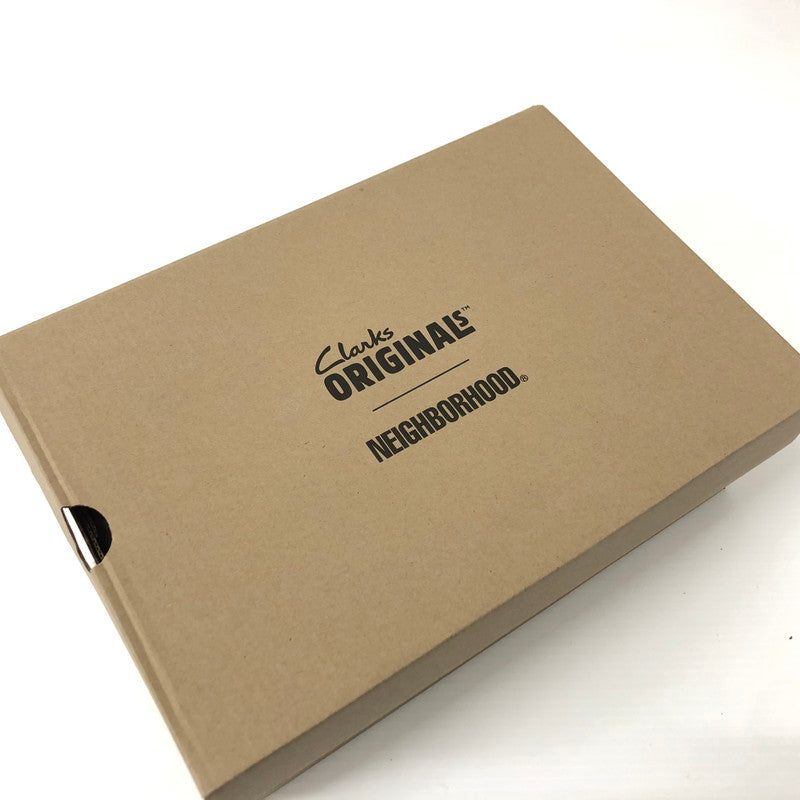 【中古品】【メンズ】  NEIGHBORHOOD×CLARKS 24SS DESERT BOOT ネイバーフッド×クラークス  デザートブーツ "ベージュ" ハイカットブーツ 164-240809-si-15-tei サイズ：25.5cm カラー：ベージュ 万代Net店