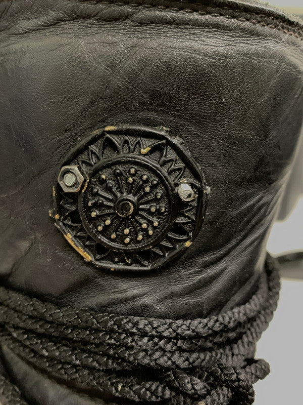 【中古品】【メンズ】 NEW ROCK ニュー ロック METAL HEEL ENGINEER BOOTS メタル ヒール エンジニア ブーツ 靴 164-260819-jt-29-min サイズ：サイズ不明 下記参照 カラー：ブラック 万代Net店