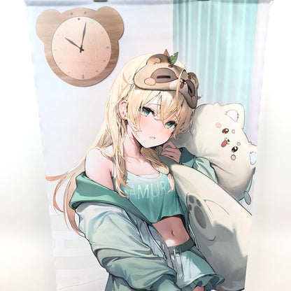 【現状渡し品】 ホロライブ 秘密結社holoX VTuber 風真いろは 等身大タペストリー きんにくぽよぽよ (うみぼうず) C101 053-260706-ma-03-fur 万代Net店