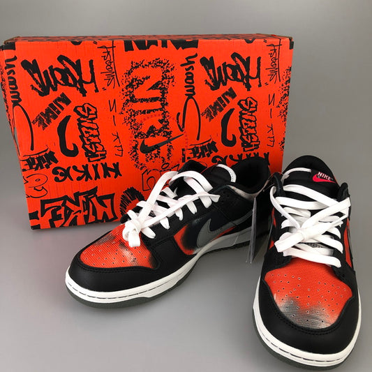 【未使用品】【メンズ】 NIKE ナイキ DM0108-001 DUNK LOW GRAFFITI BLACK RED 160-250701-SY-03-iwa サイズ：27.5 万代Net店
