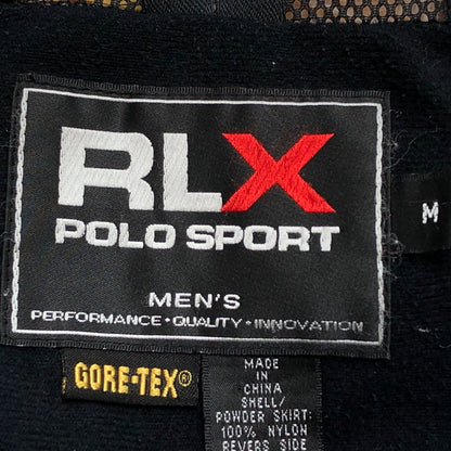 【ジャンク品】【メンズ】 RLX RALPH LAUREN アールエルエックス ラルフローレン マウンテンパーカー アウター 148-250831-hn-03-fur サイズ：M カラー：ブルー/ブラック 万代Net店