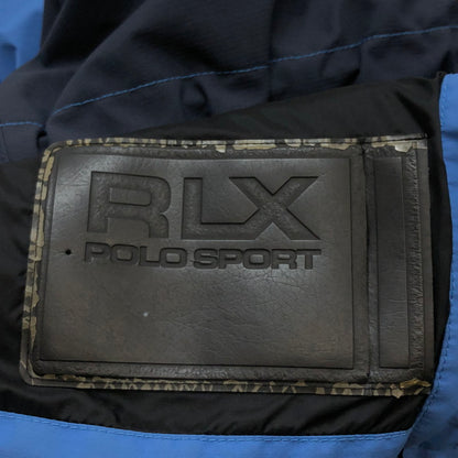 【ジャンク品】【メンズ】 RLX RALPH LAUREN アールエルエックス ラルフローレン マウンテンパーカー アウター 148-250831-hn-03-fur サイズ：M カラー：ブルー/ブラック 万代Net店