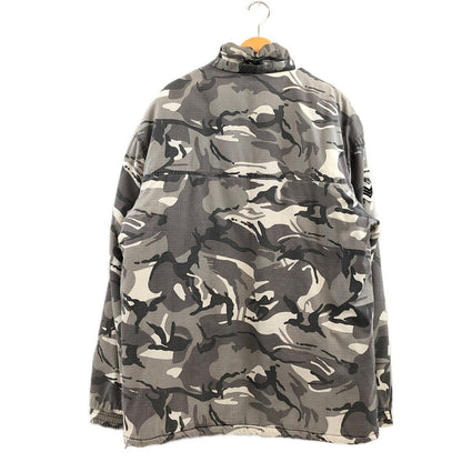 【現状渡し品】【メンズ】 US ARMY アメリカ軍 ジャケット アウター 145-250831-hn-04-fur サイズ：XXL カラー：グレー/カモフラージュ 万代Net店