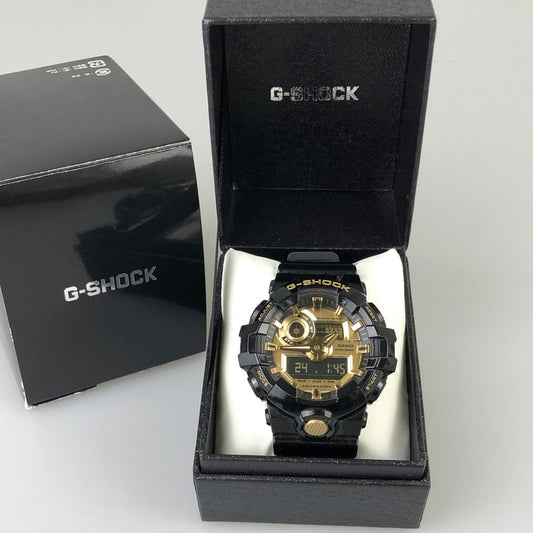 【中古品】【メンズ】 CASIO カシオ GA-710GB-1AJF 腕時計 196-250701-SY-05-iwa カラー：BLACK 万代Net店