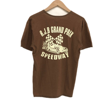 【中古品】【メンズ】 RJB アールジェイビー S/S TEE ショートスリーブTシャツ 半袖 トップス 145-250528-hn-03-fur サイズ：38 カラー：ブラウン 万代Net店